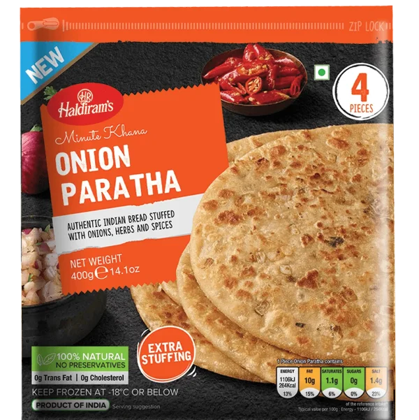 Haldiram Onion Paratha 400gm